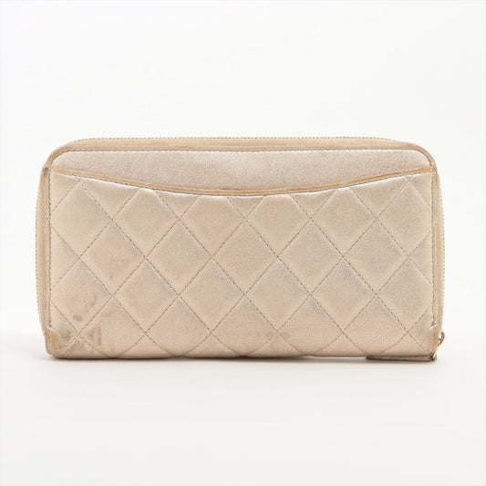 Chanel Matrasse Ram Round Wallet G Gold 31st