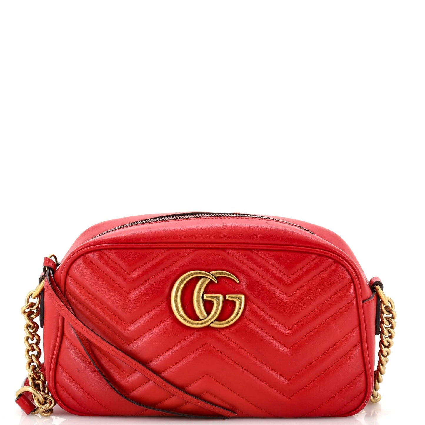 Luxury Gucci Trending 2025 GG Marmont Shoulder Bag Matelasse Leather Medium