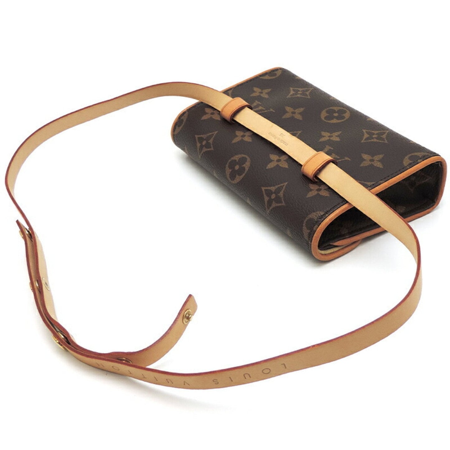 Louis Vuitton Florentine Canvas Clutch Bag ()