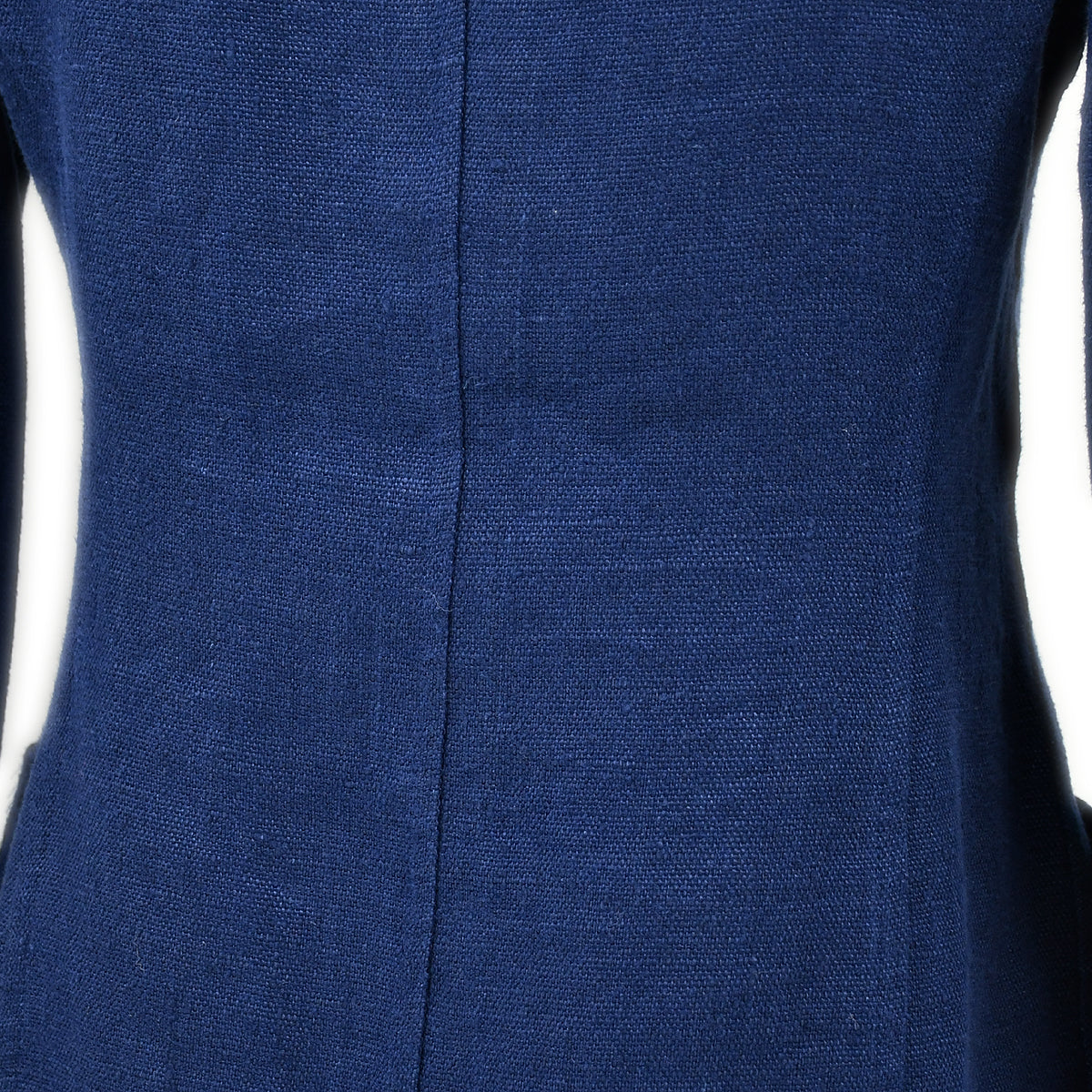 Chanel Setup Suit Jacket Skirt Blue 93C #38