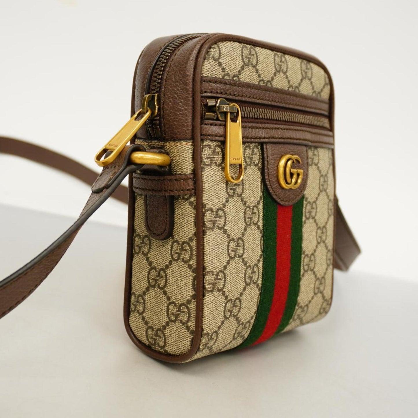 Luxury Gucci Trending 2025 Ophidia Canvas Shoulder Bag ()