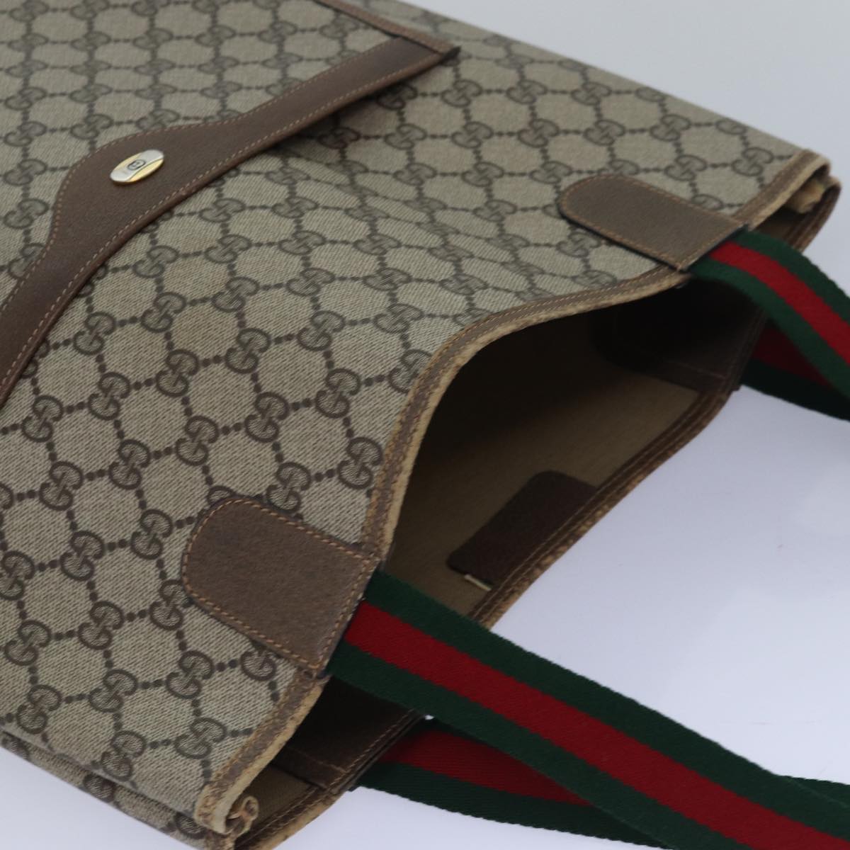 Luxury Gucci Trending 2025 Sherry Canvas Tote Bag