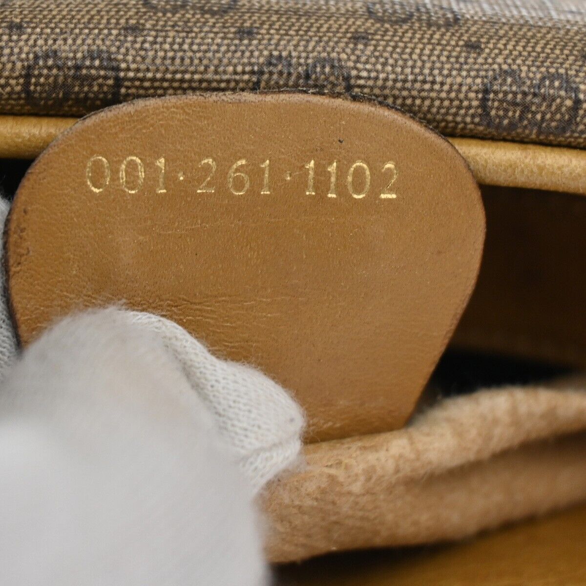 Gucci Canvas Shoulder Bag