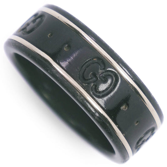 Luxury Gucci Trending 2025 Icon Ceramic Ring Black 10.5