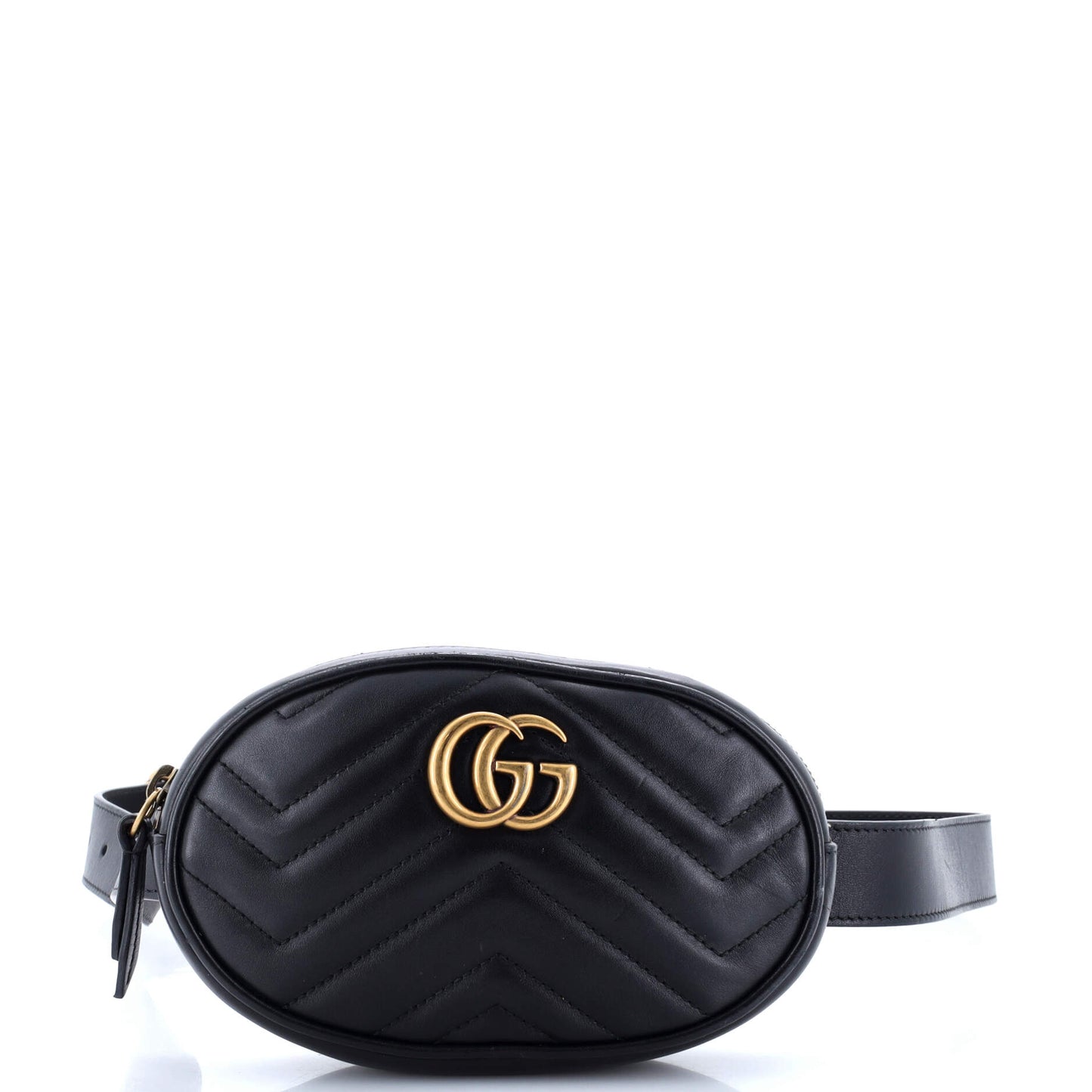 Luxury Gucci Trending 2025 GG Marmont Belt Bag Matelasse Leather