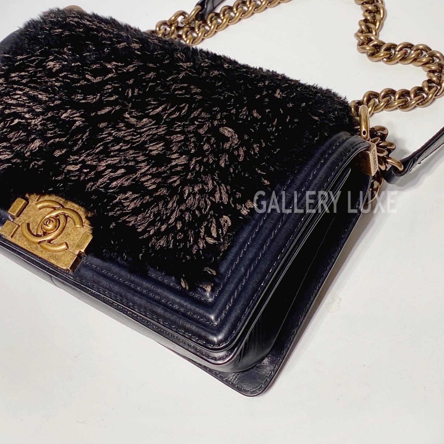 No.3340-Chanel Metallic Orylag Boy 25cm