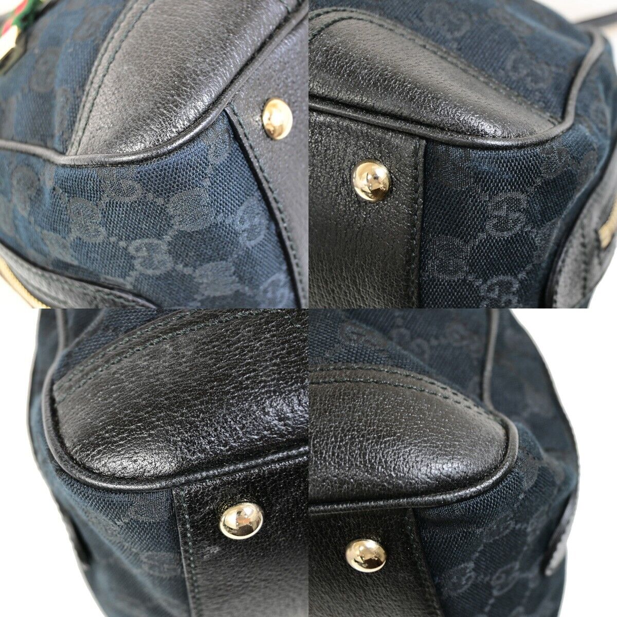 Gucci Princy Canvas Shoulder Bag ()