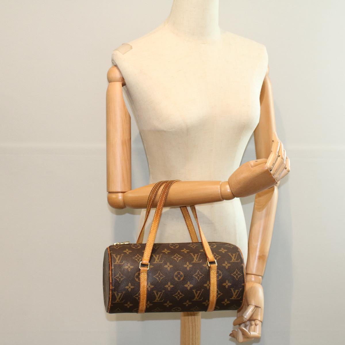 LOUIS VUITTON Monogram Comme Des Garçons Papillon 26 Hand Bag M40266 52783