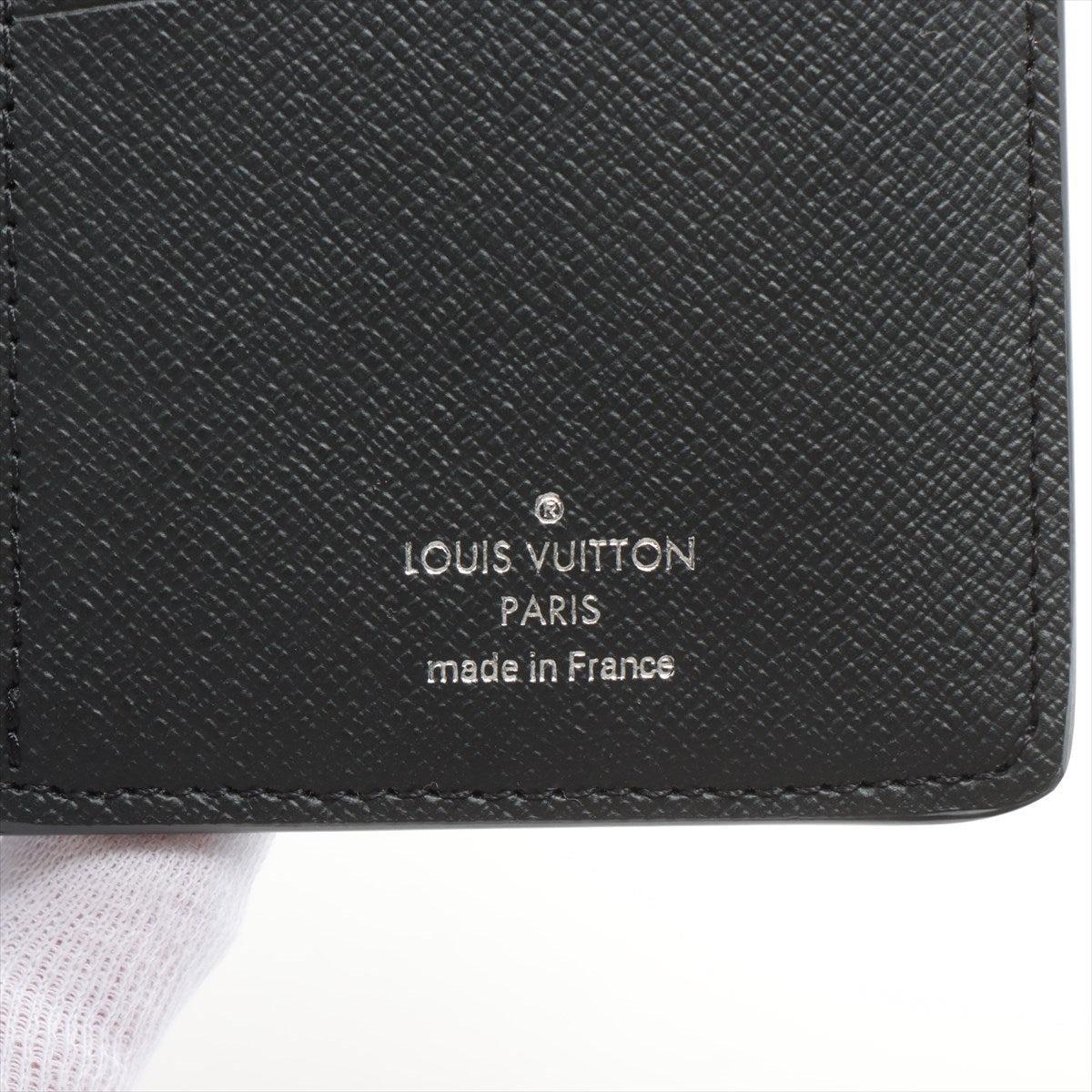 Louis Vuitton Taiga Portfolio Braza M30501 Noneir Wallet