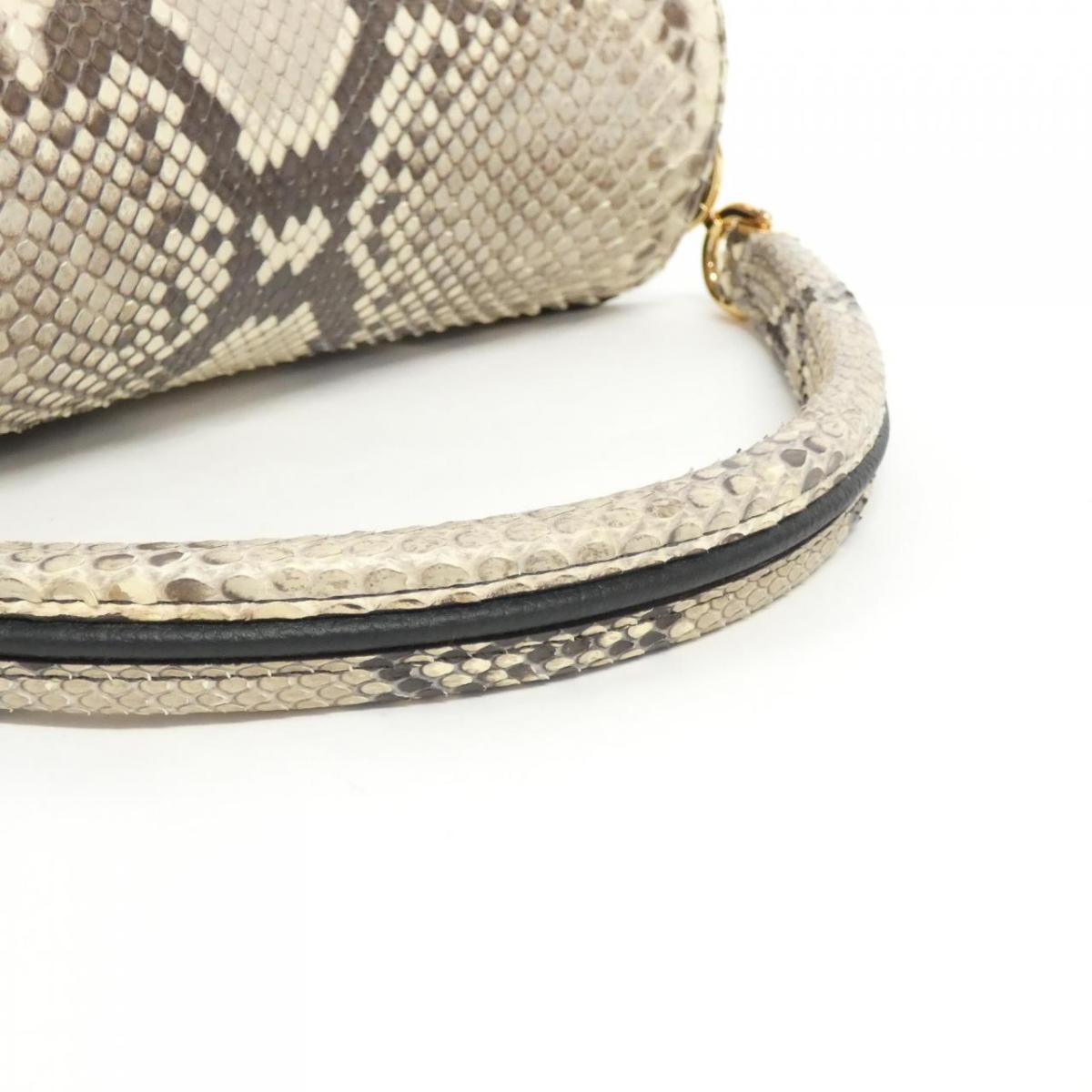 Louis Vuitton Monogram + Exotic Leather Double V Bag