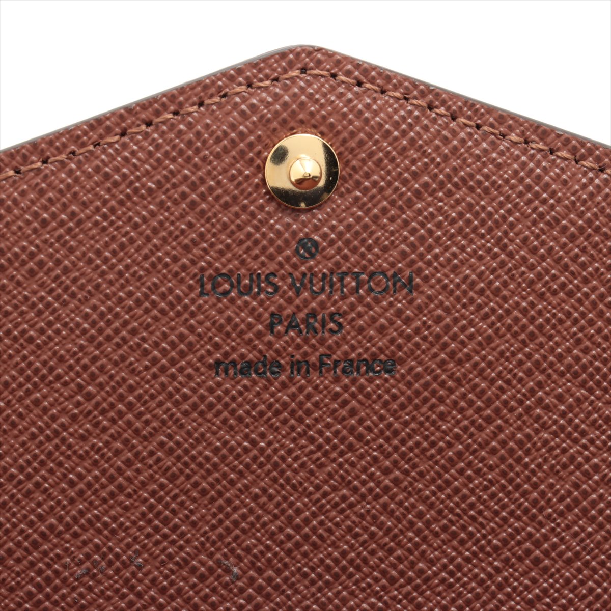 Louis Vuitton Monogram Portfolio Sarah M60531 Brown Long Reaction Wallet