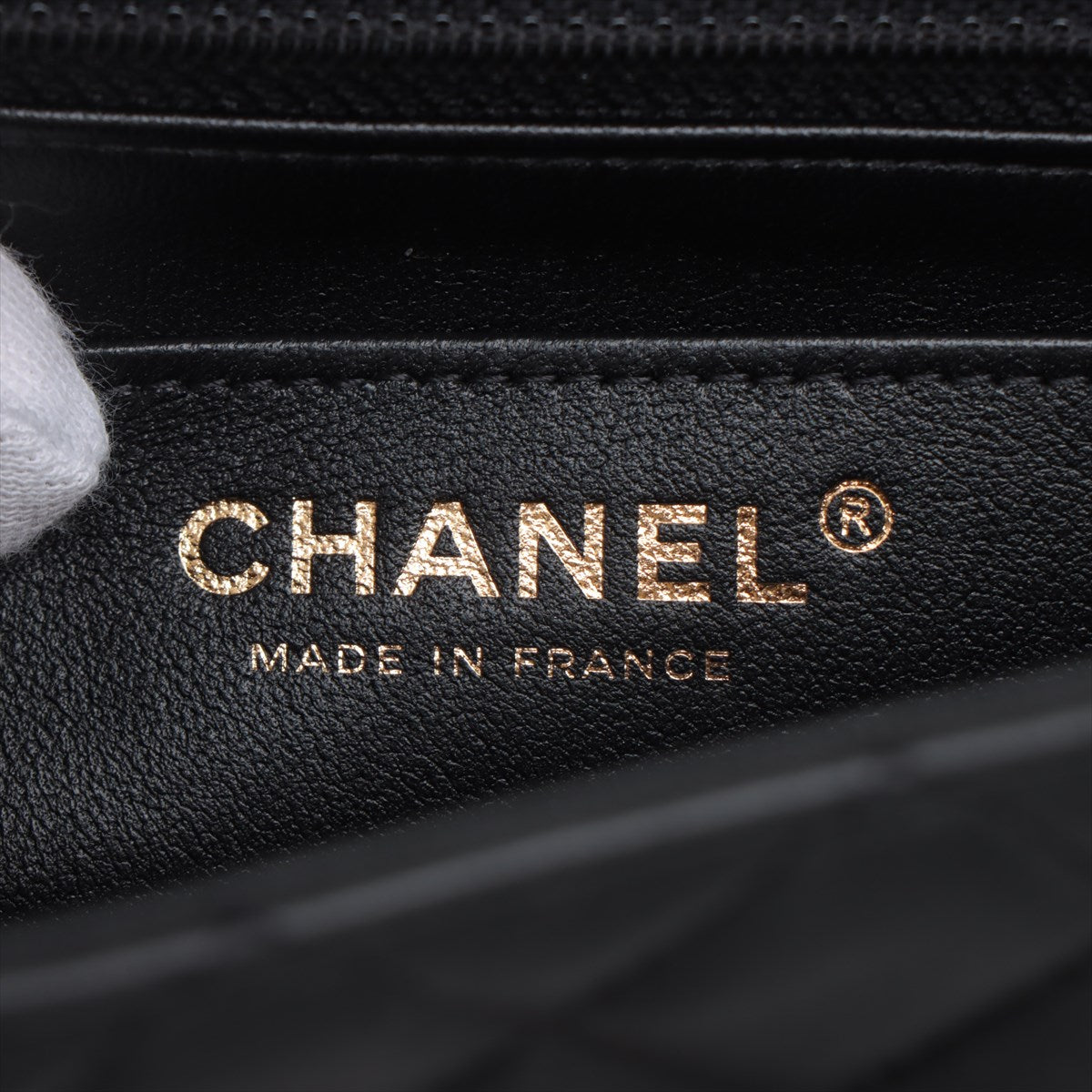 Chanel Mini Matrasse 20 Single Chain Single Chain Bag Black G A69900