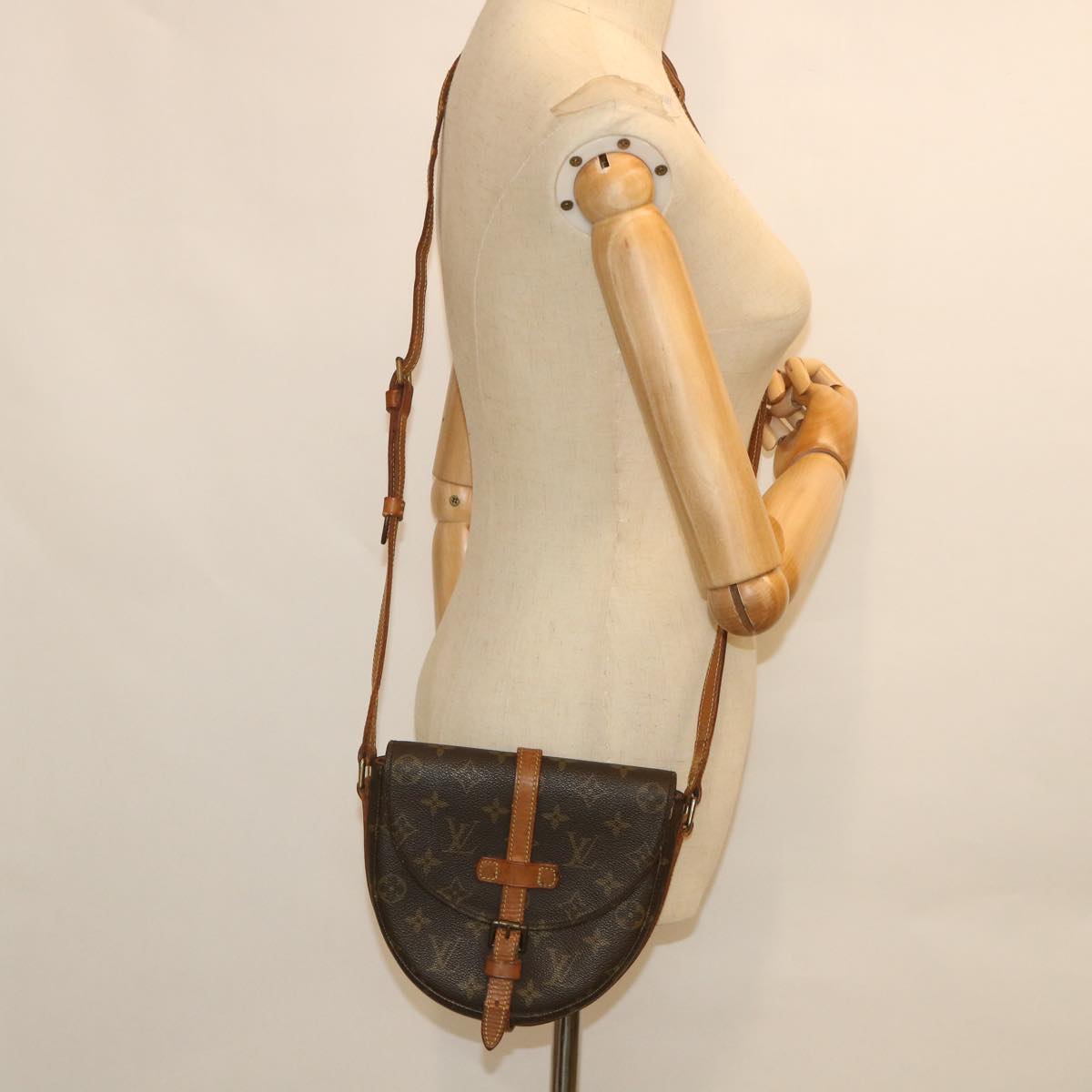 LOUIS VUITTON Monogram Chantilly PM Shoulder Bag M51234 LV 53303
