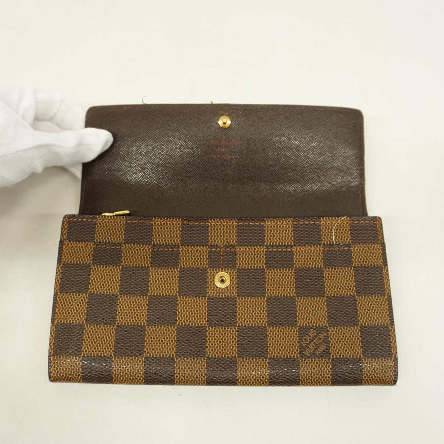 Louis Vuitton Sarah Canvas Wallet ()