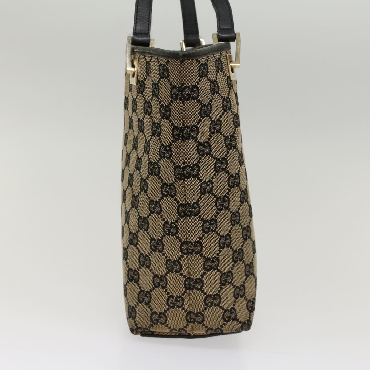 Luxury Gucci GG Canvas Tote Bag Beige Navy 53653