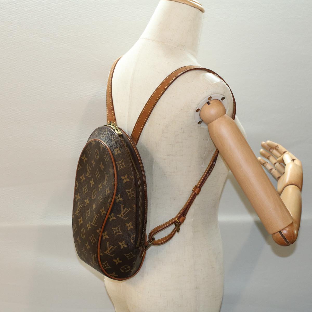 LOUIS VUITTON Monogram Ellipse Sac A Dos Shoulder Bag M51125 LV 53940