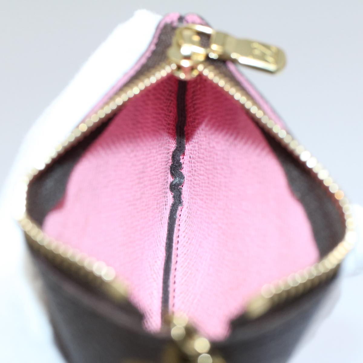 LOUIS VUITTON Monogram Vivienne Pochette Cles Coin Purse M81639 LV 54164
