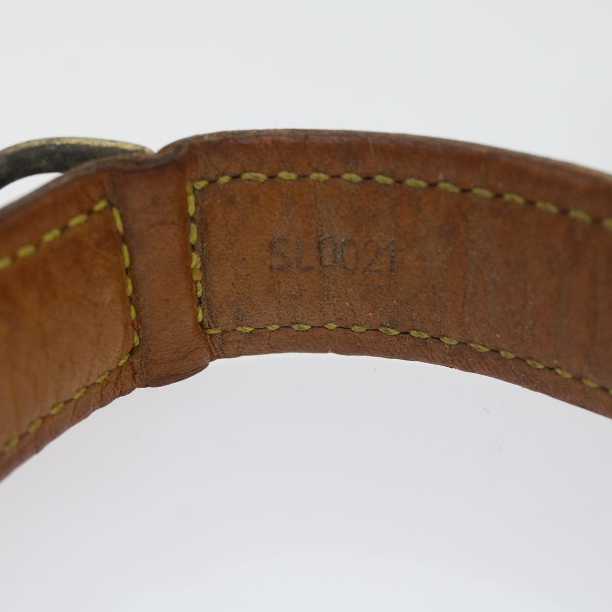 LOUIS VUITTON Monogram Less Baxter MM Collier Baxter Dog Leash 2Set 54225