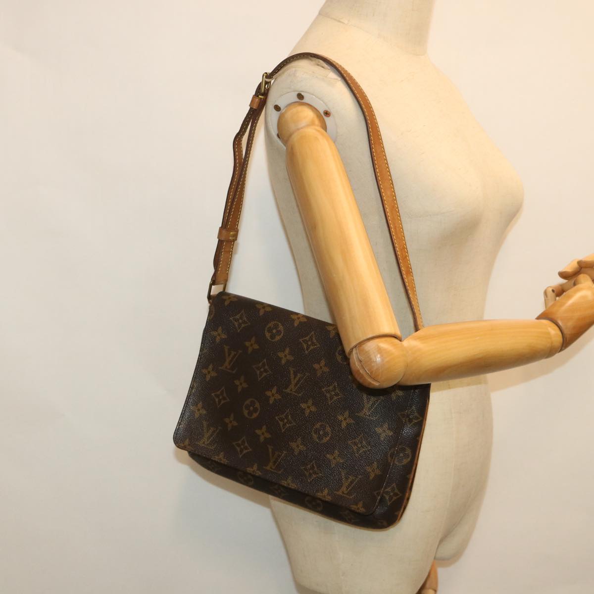 LOUIS VUITTON Monogram Musette Tango Short Strap Shoulder Bag M51257 54610