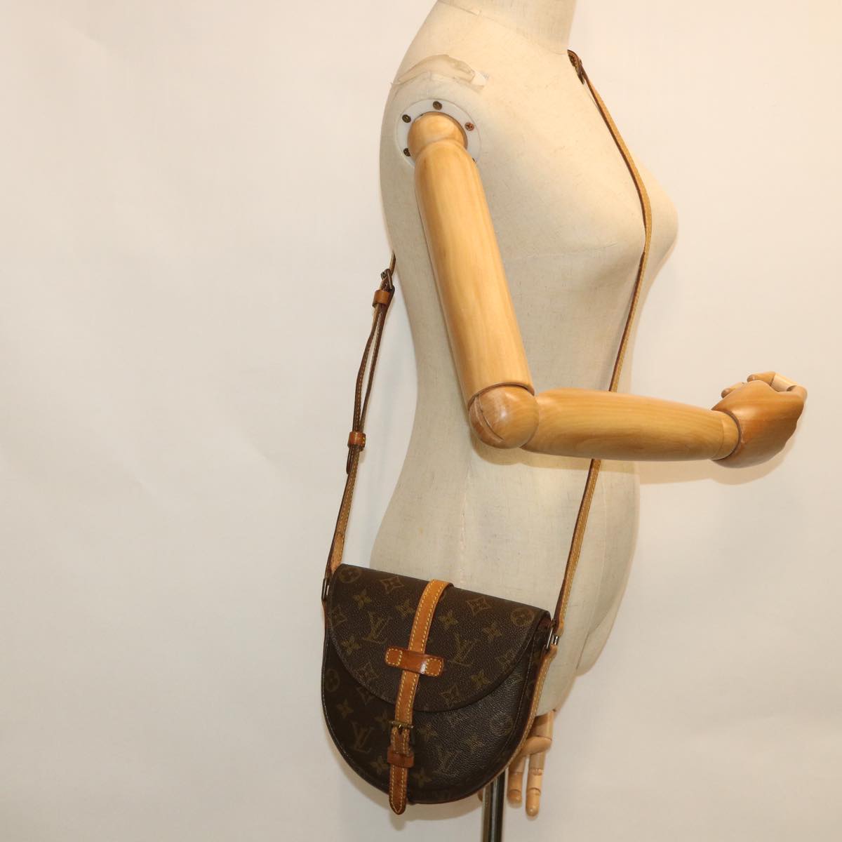 LOUIS VUITTON Monogram Chantilly PM Shoulder Bag M51234 LV 54635