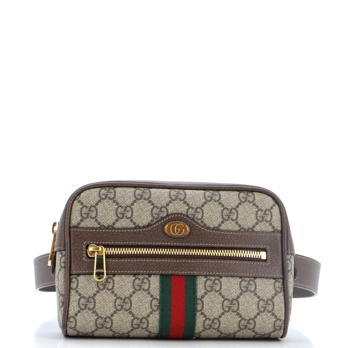 Luxury Gucci Trending 2025 Ophidia Belt Bag GG Coated Canvas Small