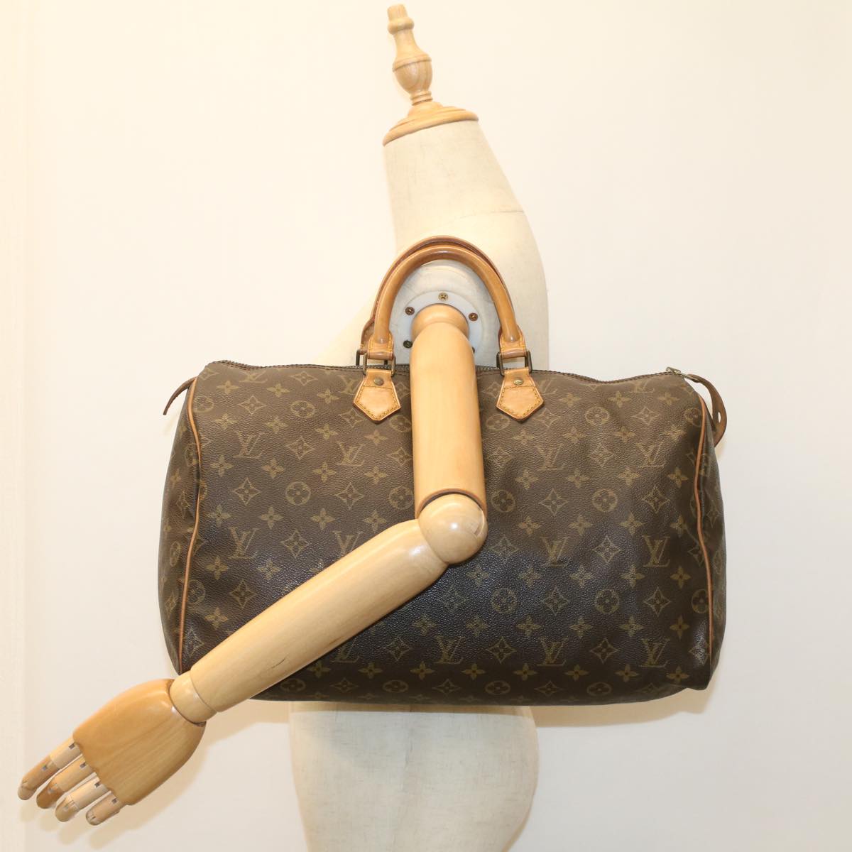 LOUIS VUITTON Monogram Speedy 40 Hand Bag Vintage M41522 LV 54867
