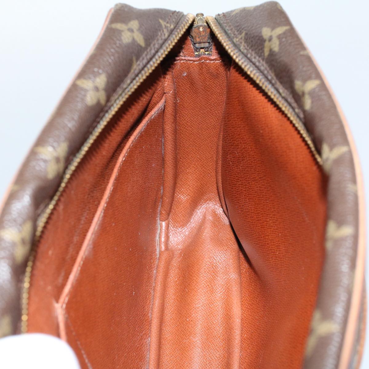 LOUIS VUITTON Monogram Compiegne 28 Clutch Bag M51845 LV 54940