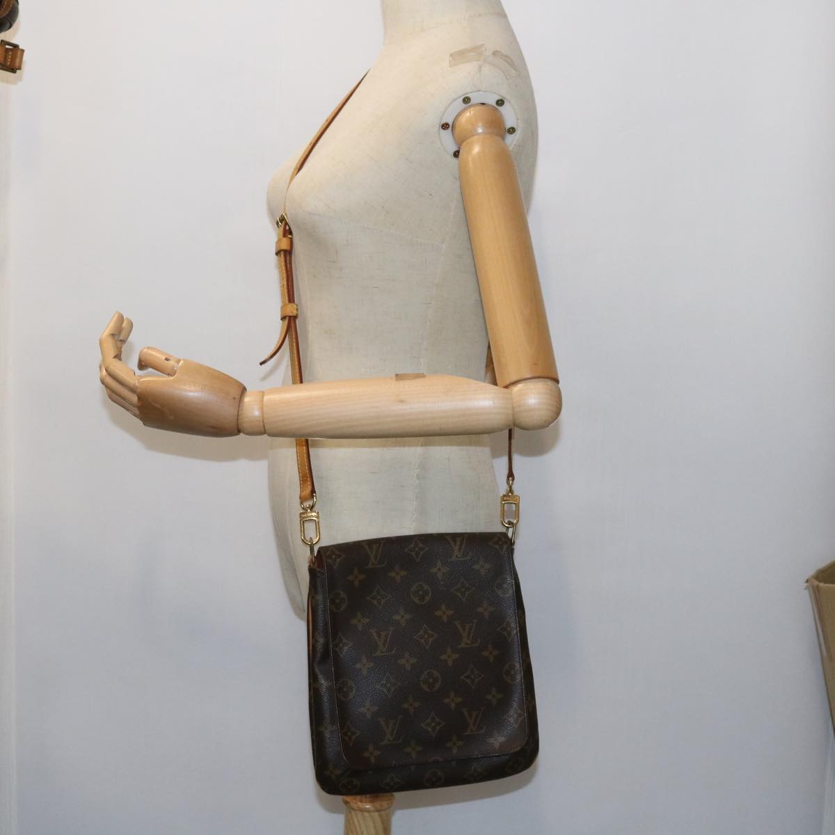 LOUIS VUITTON Monogram Musette Salsa Long Shoulder Bag M51387 LV 55100