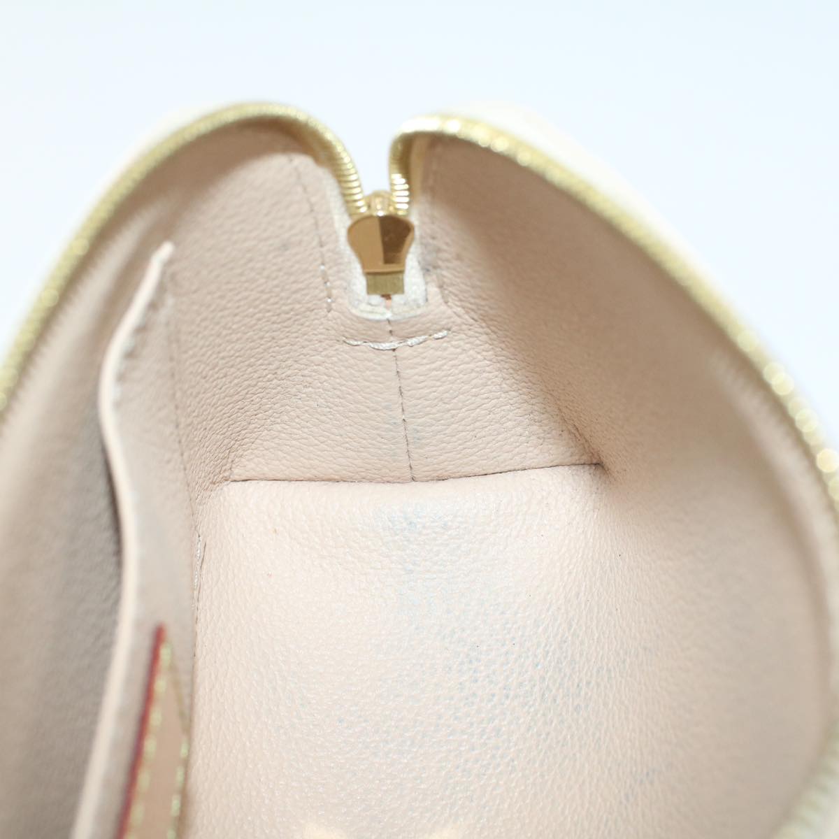 LOUIS VUITTON Damier Azur Pochette Cosmetic PM Pouch N60024 LV 55137
