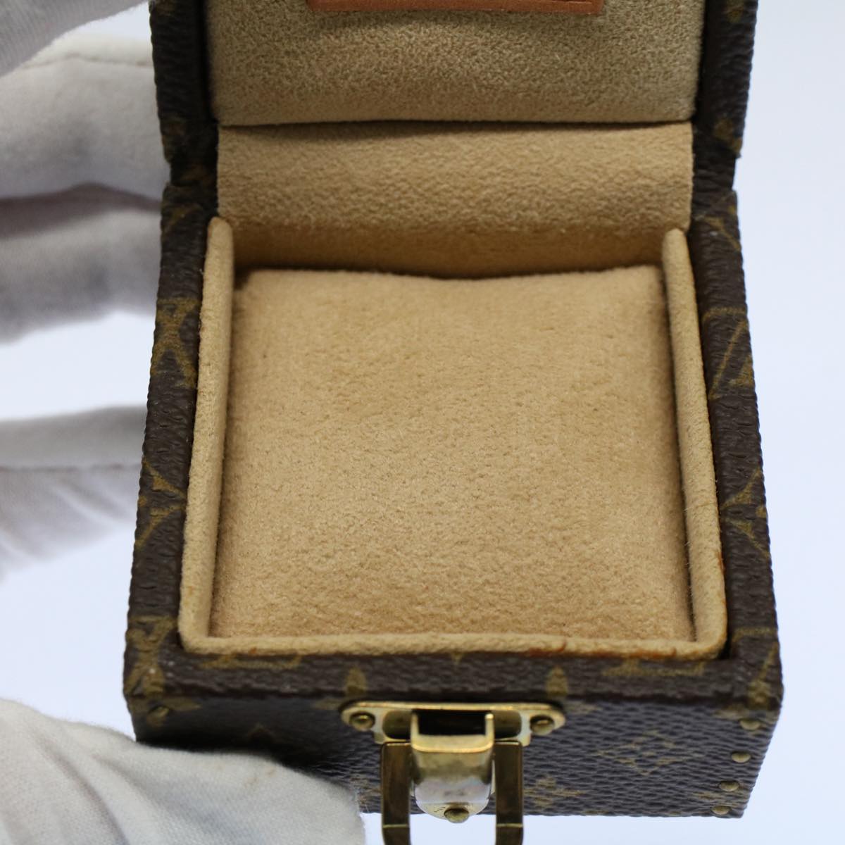 LOUIS VUITTON Monogram Eccrine Declaration Jewelry Box M21010 LV 55159
