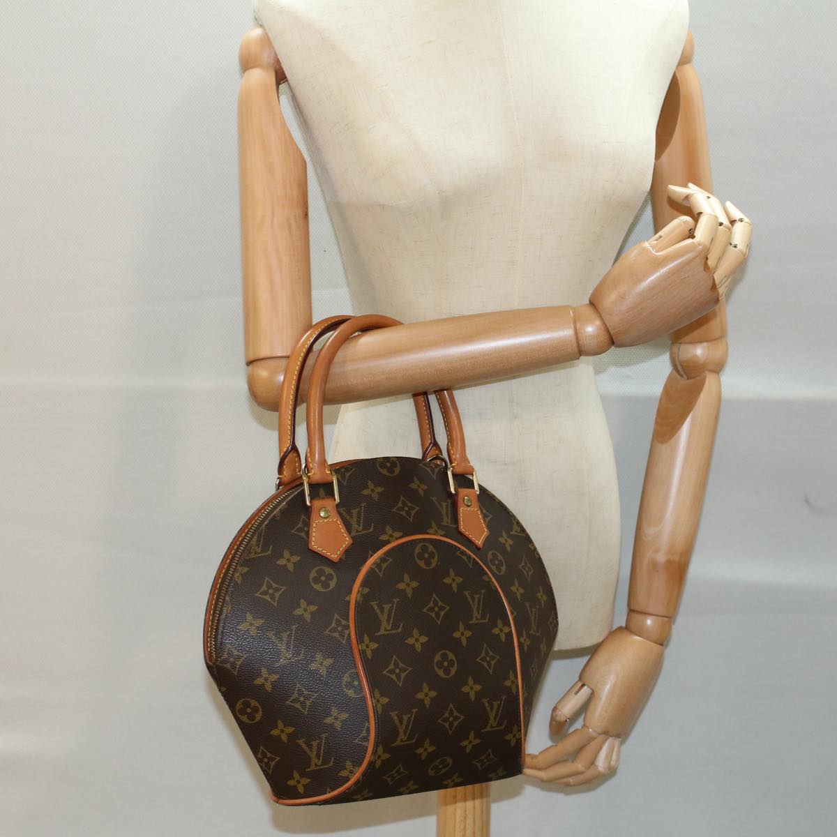 LOUIS VUITTON Monogram Ellipse PM Hand Bag M51127 LV 55550