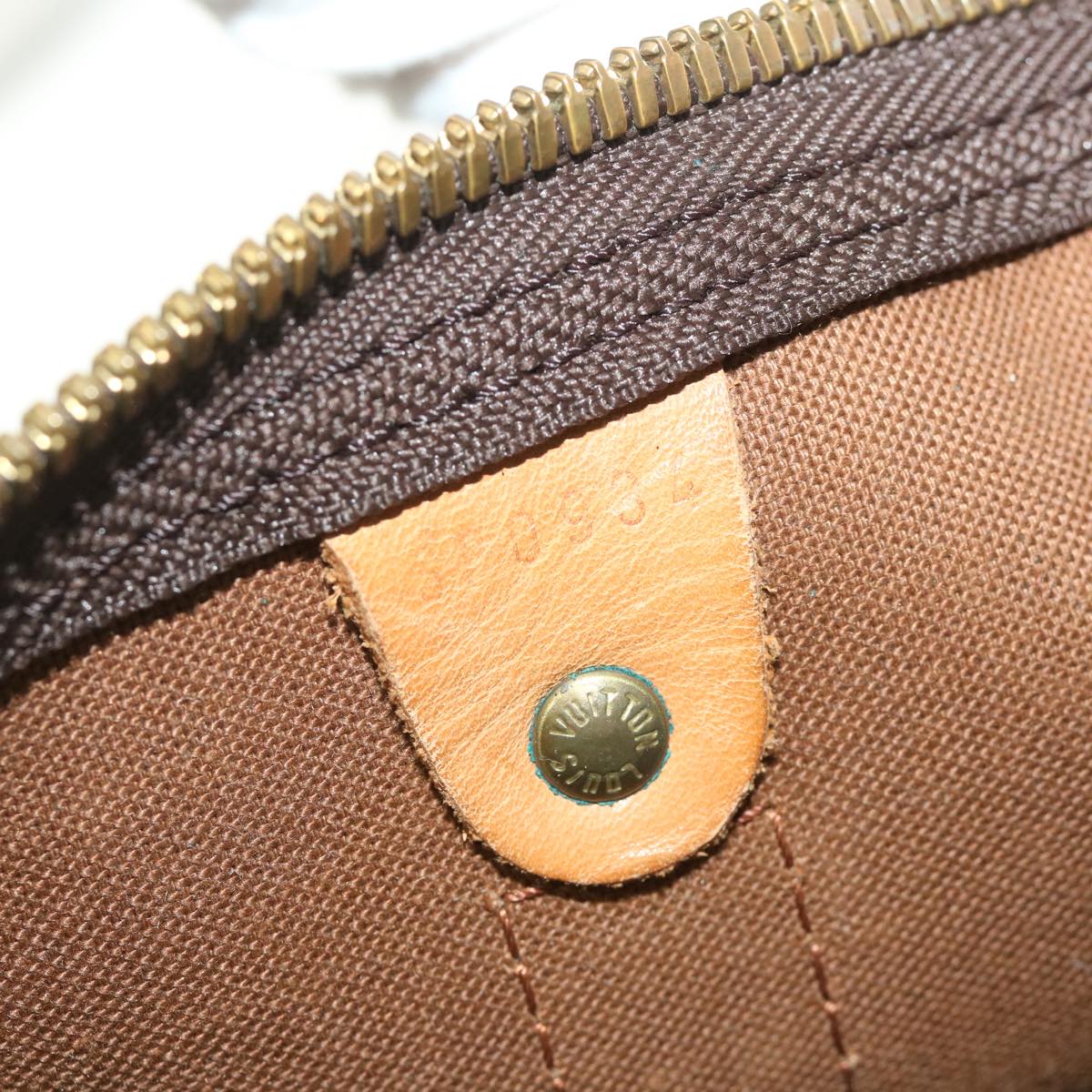 LOUIS VUITTON Monogram Keepall 55 Boston Bag M41424 LV 55641