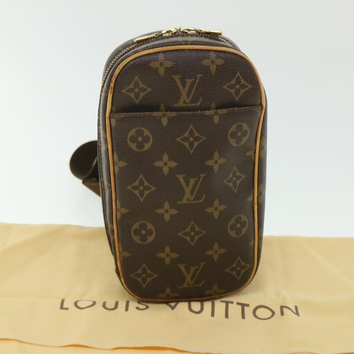 LOUIS VUITTON Monogram Pochette Gange Shoulder Bag M51870 LV 55703