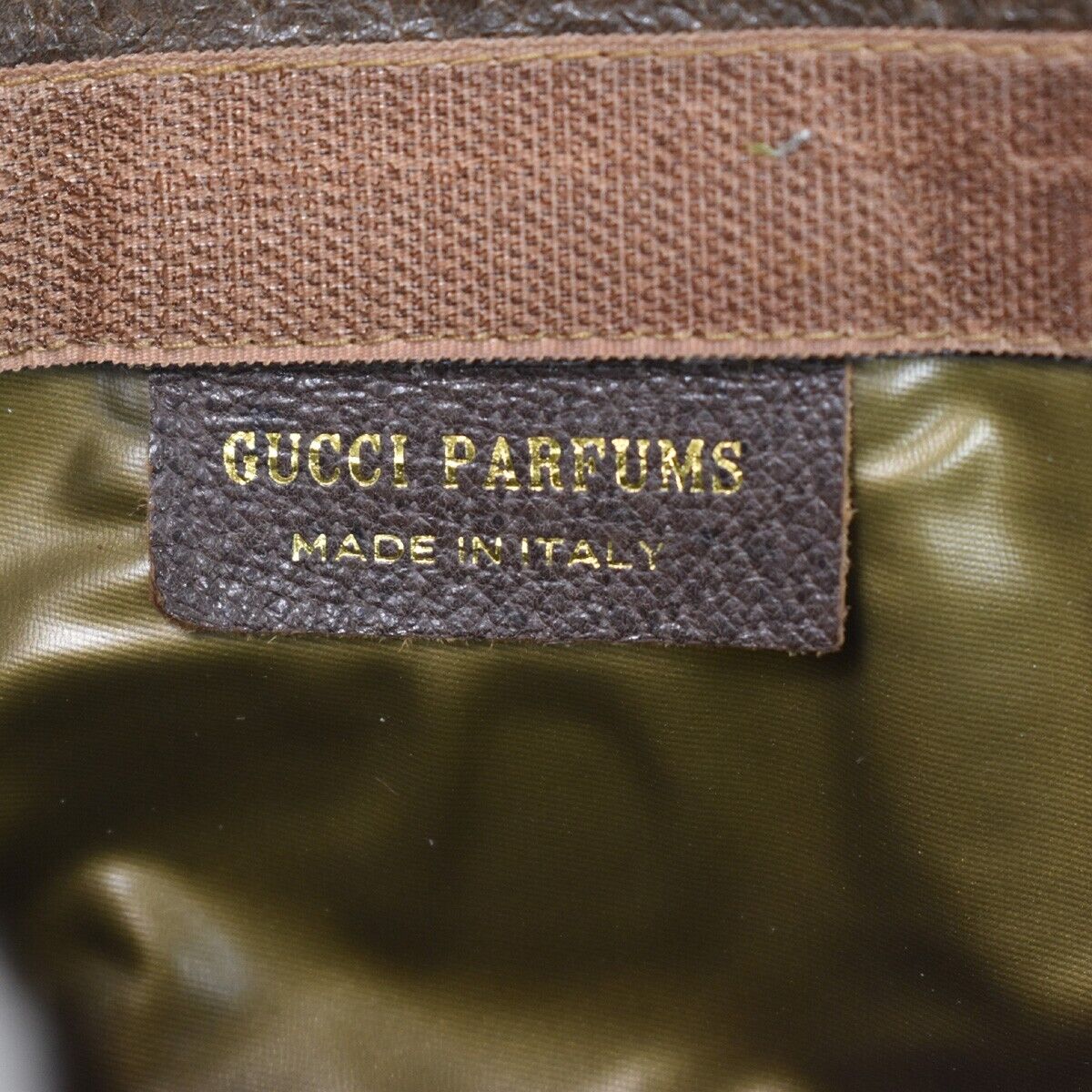 Gucci Sherry Canvas Clutch Bag ()