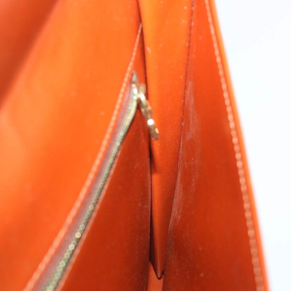 LOUIS VUITTON Epi Pochette Amberop Clutch Bag Brown LV 56014