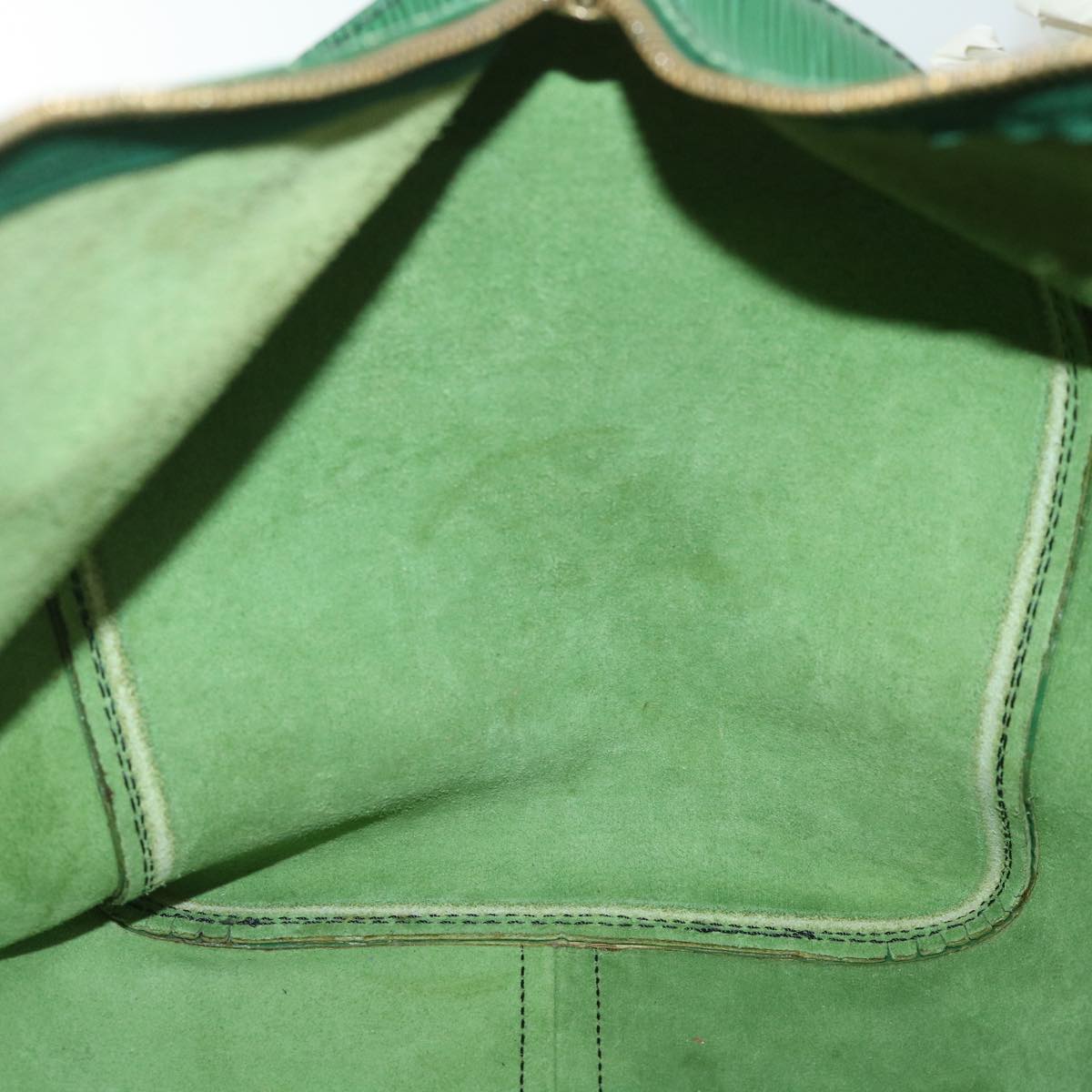 LOUIS VUITTON Epi Keepall 45 Boston Bag Green M42974 LV 56050