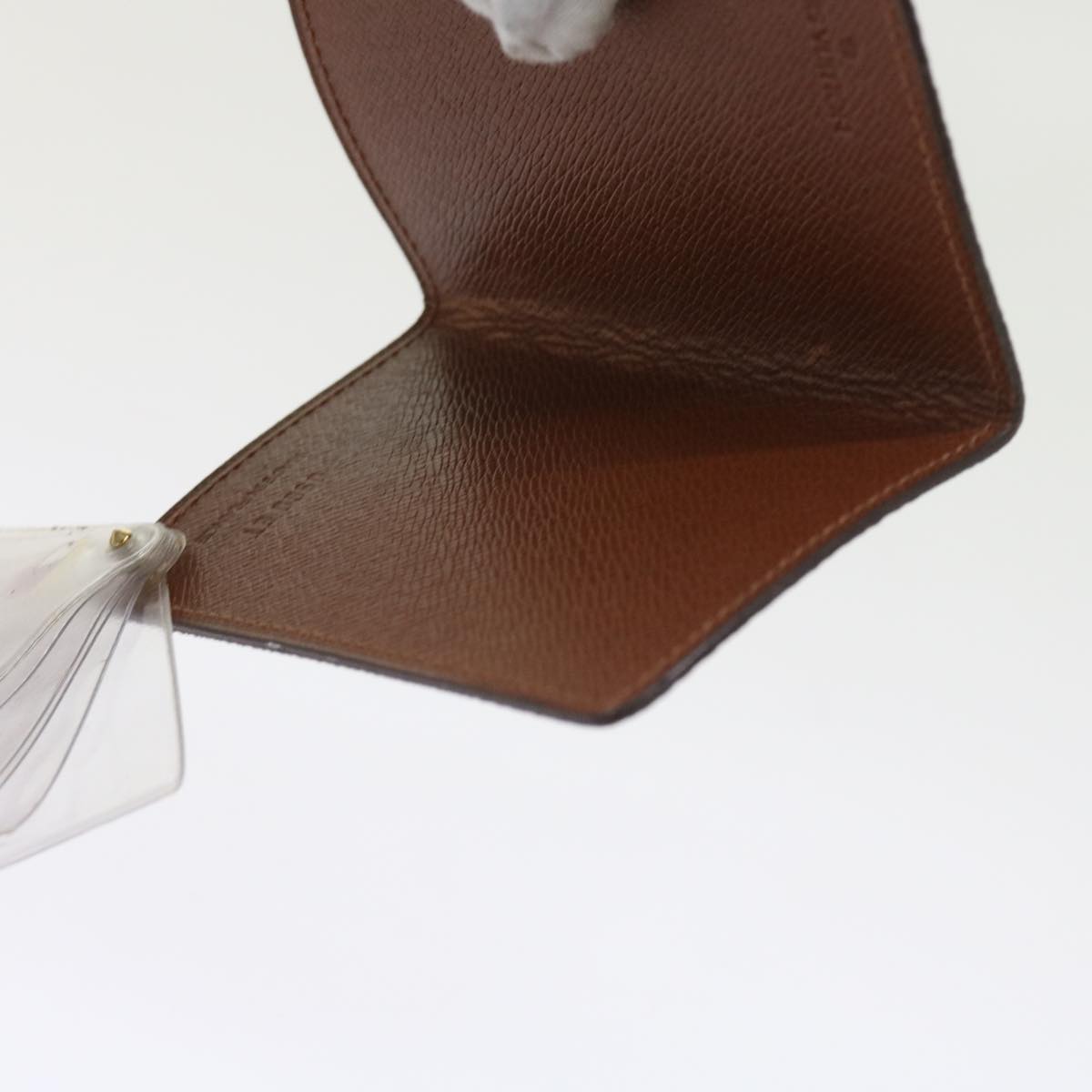 LOUIS VUITTON Monogram Porte Cartes Credit Pression Card Case M60937 56122