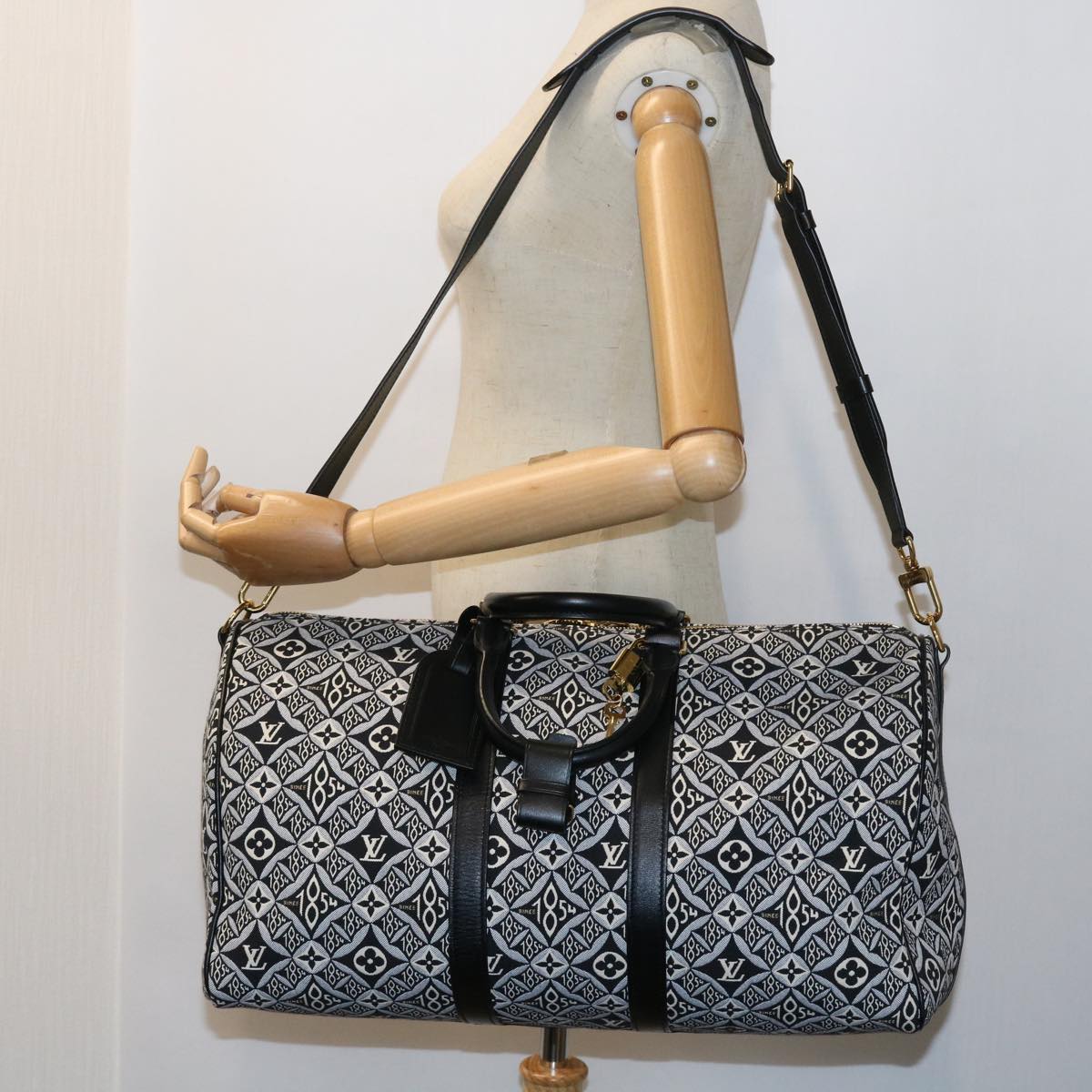 LOUIS VUITTON SINCE 1854 Keepall Bandouliere 45 Jacquard M57304 LV 56155A