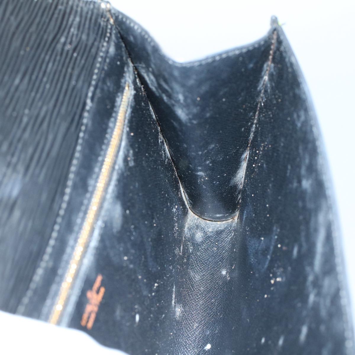 LOUIS VUITTON Epi Art Deco Clutch Bag Black M52632 LV 56187