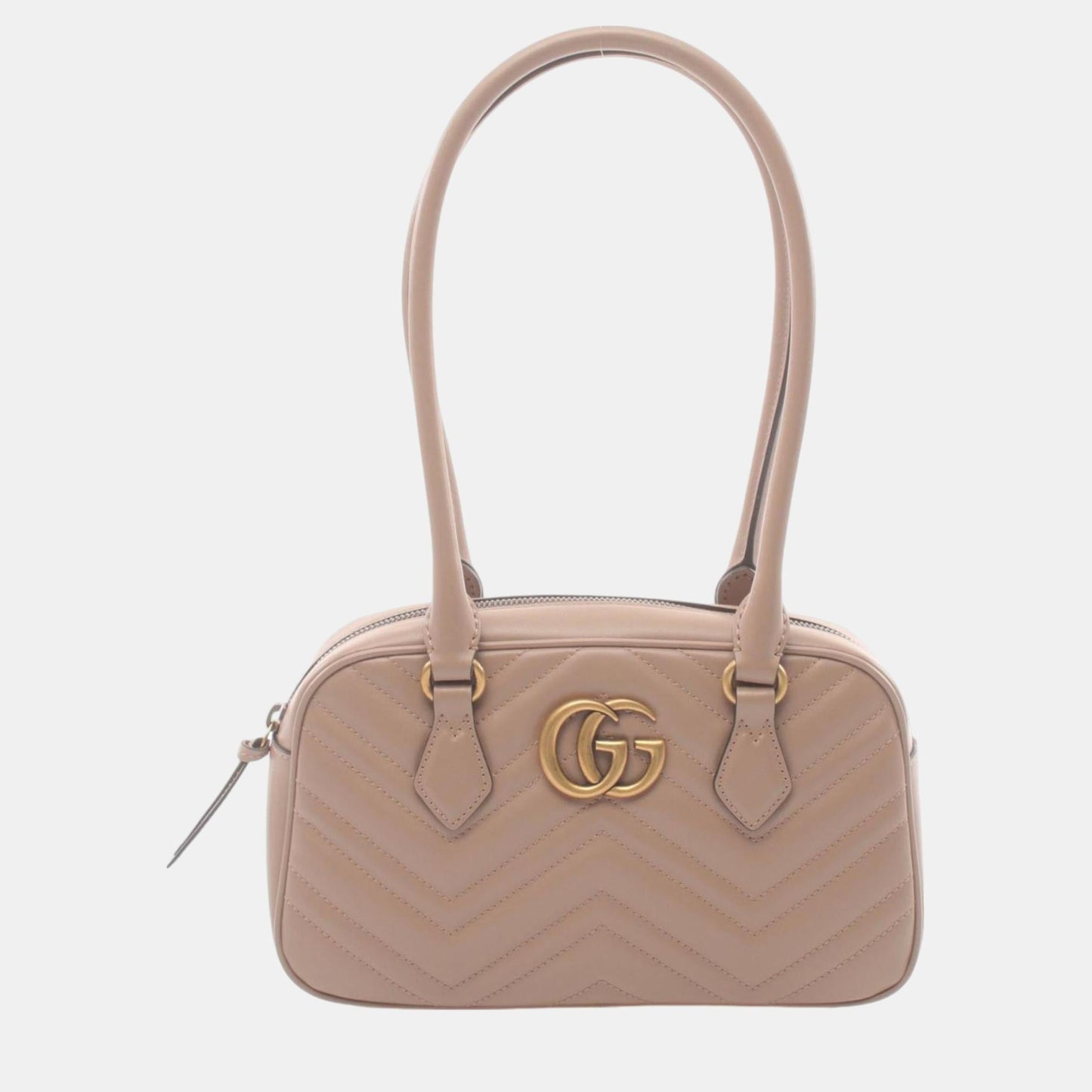 Luxury Gucci Trending 2025 Pink Leather GG Marmont Small Bag