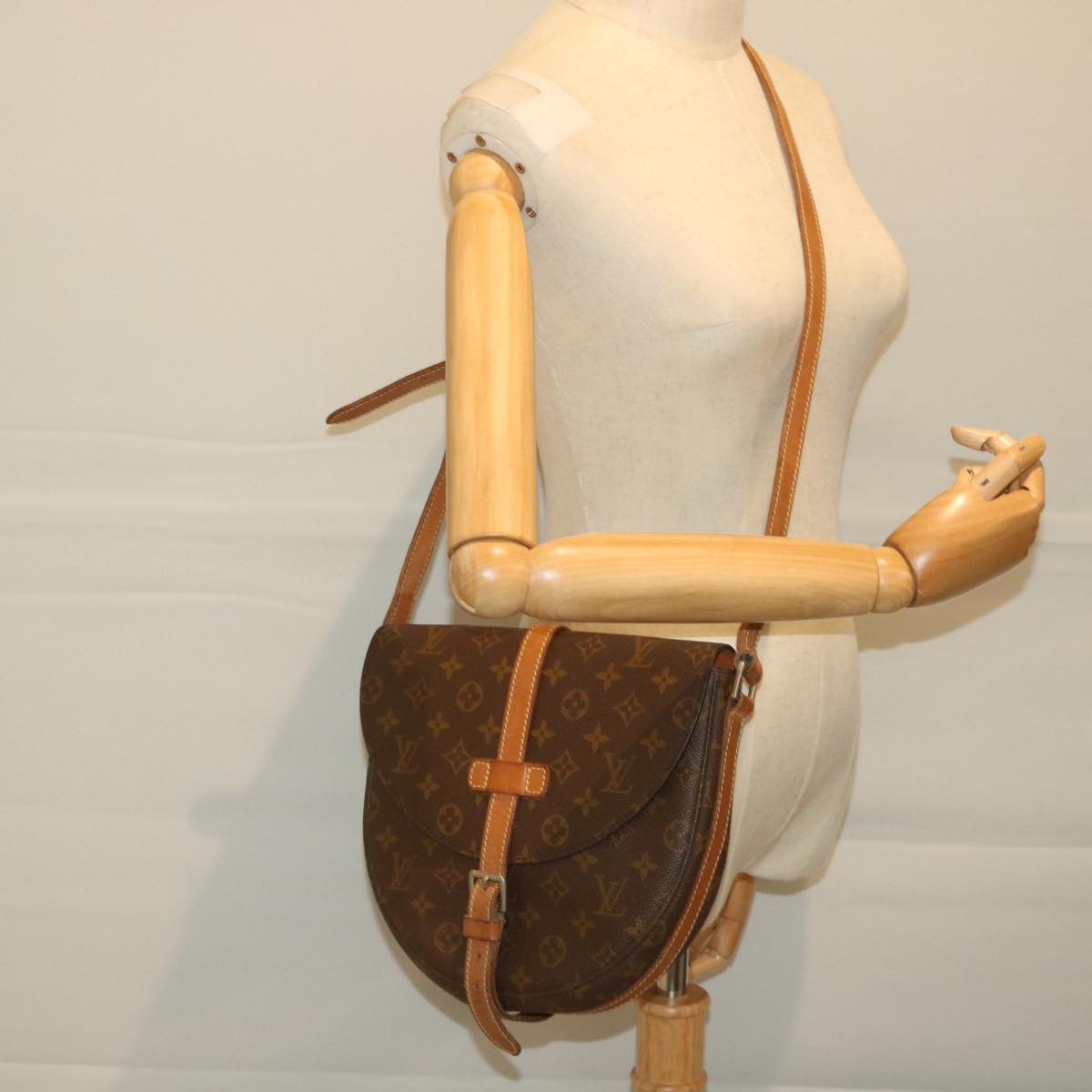 LOUIS VUITTON Monogram Chantilly GM Shoulder Bag Vintage M51232 LV 57419