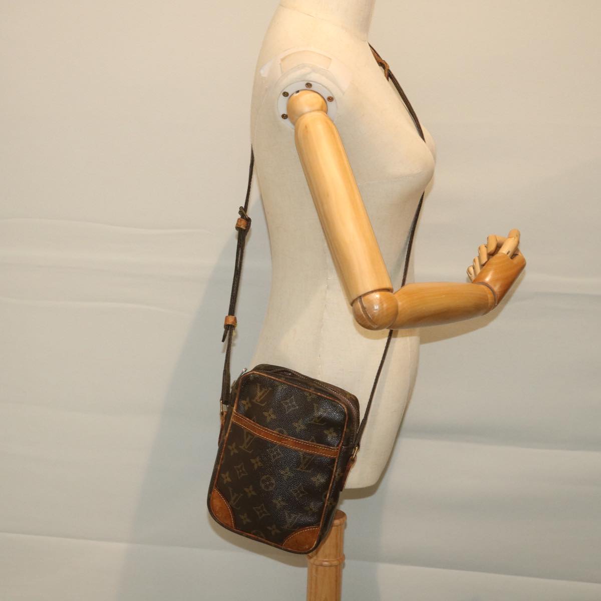 LOUIS VUITTON Monogram Danube Shoulder Bag M45266 LV 57453