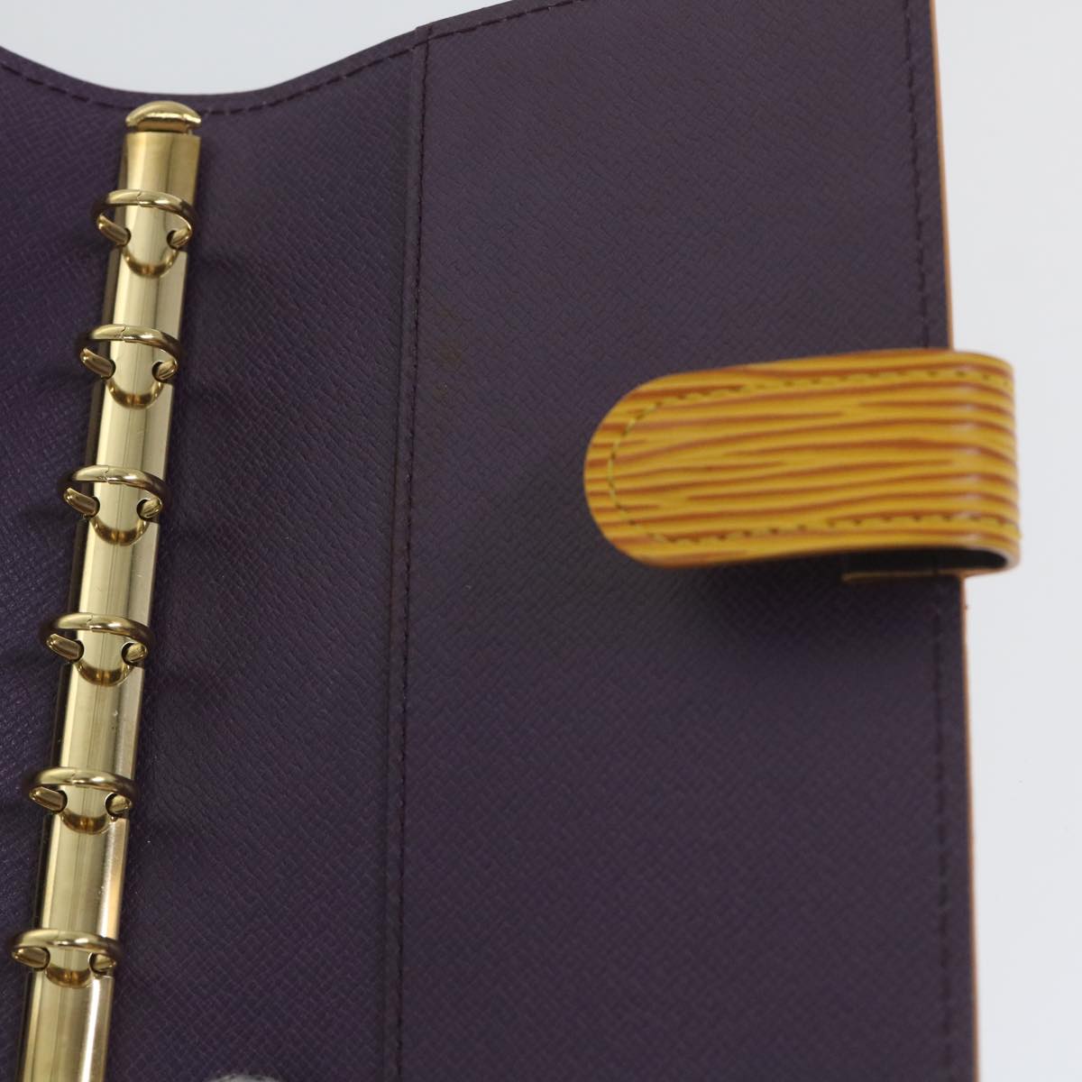 LOUIS VUITTON Epi Agenda PM Day Planner Cover Yellow R20059 LV 58114