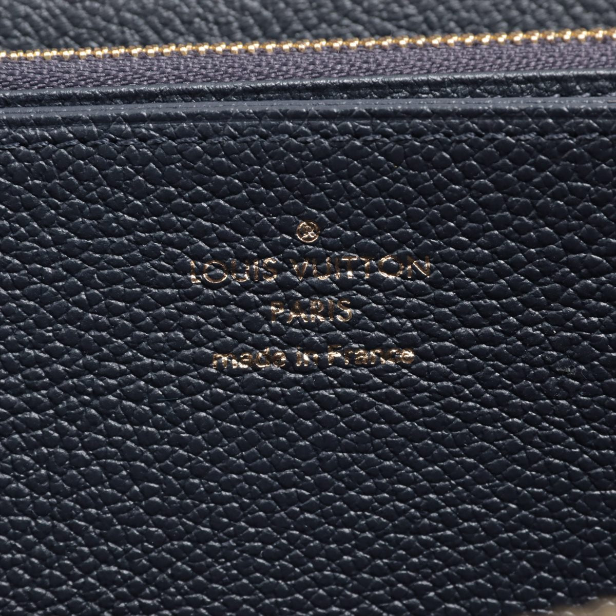 Louis Vuitton Implant Wallet M62121 Marine Round Zip Wallet