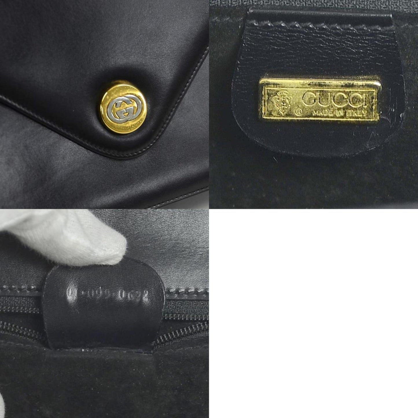 Gucci Leather Shoulder Bag