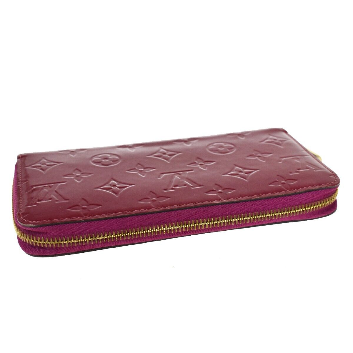 Louis Vuitton Zippy Wallet Patent Leather Wallet ()