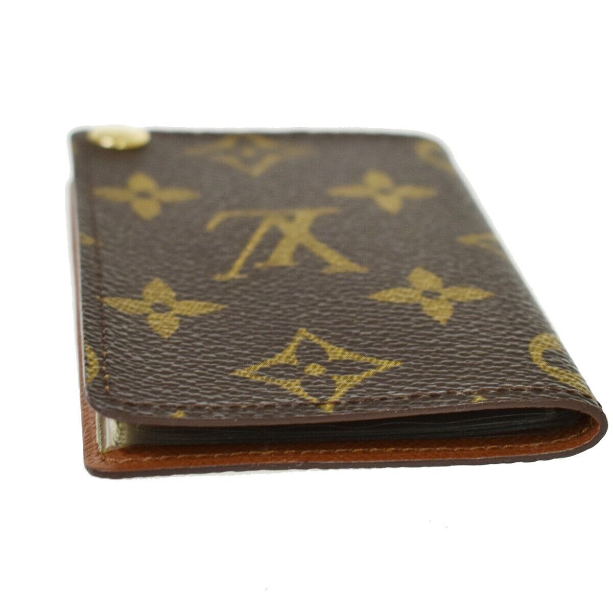 Louis Vuitton Porte Carte Crédit Pression Canvas Wallet ()