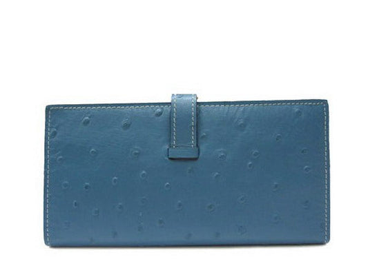 Luxury Hermes Wallet H1114 Wallet Ostrich Skin
