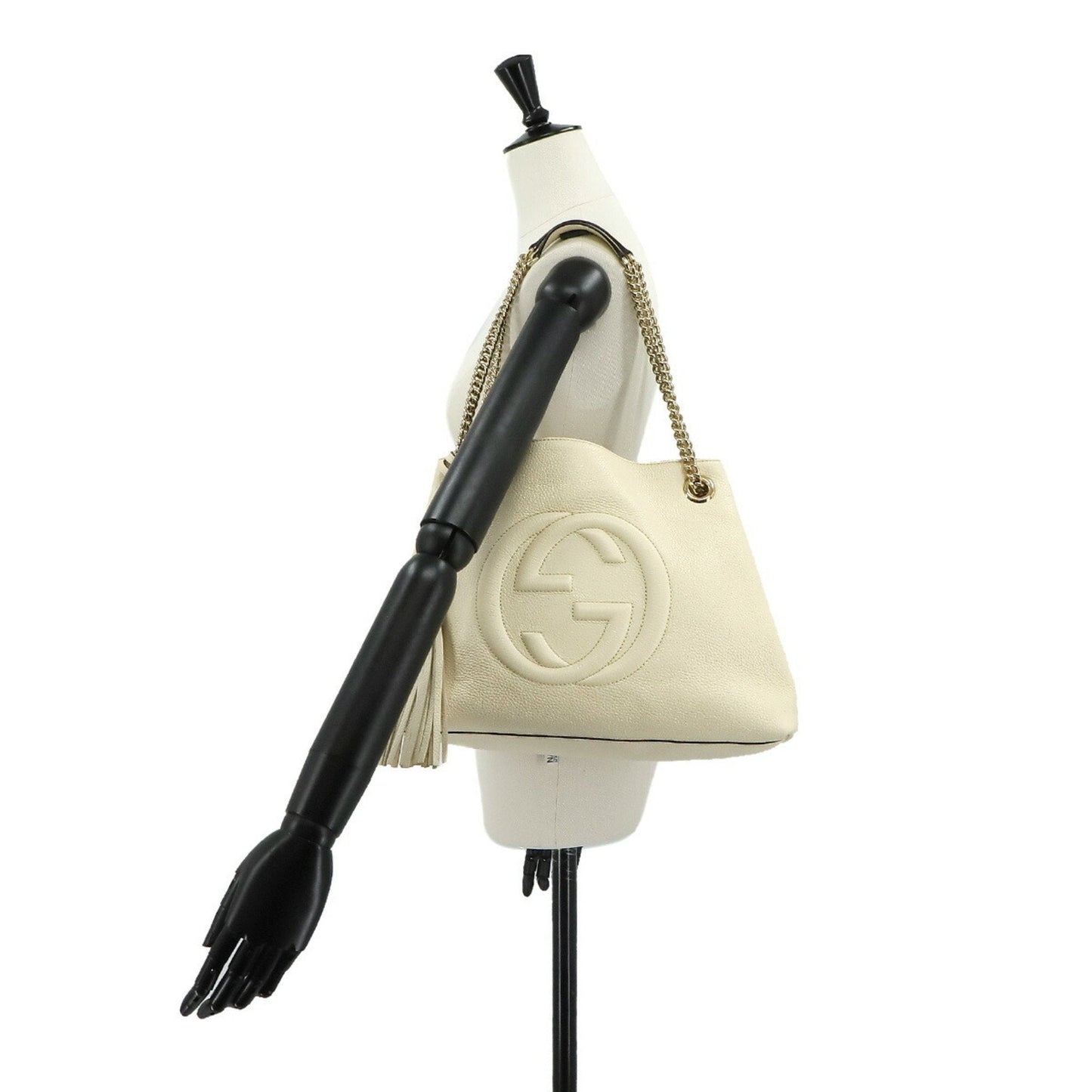 Luxury Gucci Trending 2025 Soho Leather Tote Bag ()