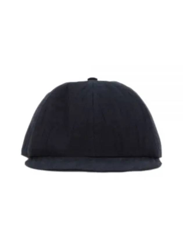 Luxury Fendi Semi Motif Denim Ball Cap Blue